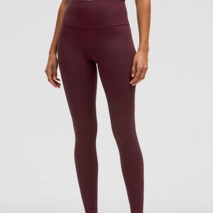 LULULEMON ALIGN HIGH RISE RIBBED PANTS 28'